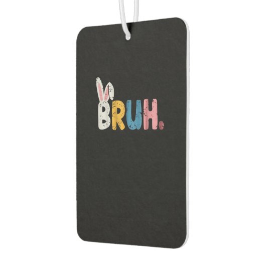 Bruh Oaster Bunny Niedlich Meme für Kinder Autolufterfrischer (Links)