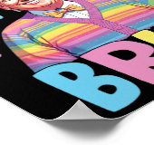 Bruh Oaster Day Funny Rabbit Bunny Happy Oaster Tr Poster (Ecke)