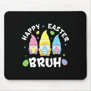 Bruh Oaster Day Funny Rabbit Bunny Happy Ostergn Mousepad