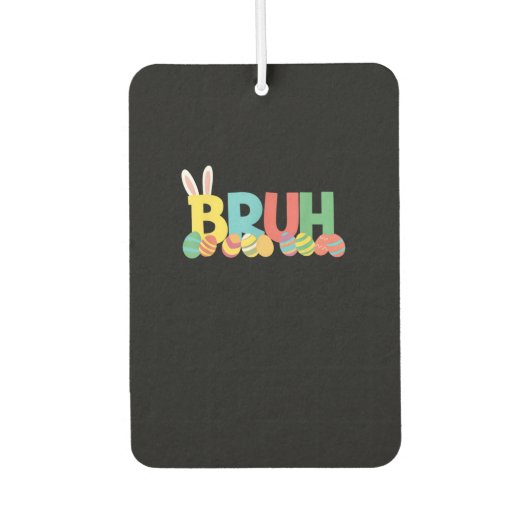 Bruh Ostersonnenmeme für Kinder _11 Autolufterfrischer (Vorderseite)