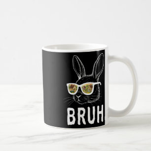 Bruh Ostertag Lustiger Hase Kaninchen Gesicht Gles Kaffeetasse