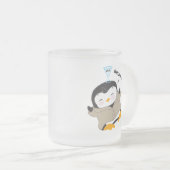 Bruh Penguin - Tipsy Mattglastasse (VorderseiteRechts)