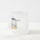 Bruh Penguin - Tipsy Mattglastasse (Vorderseite Links)