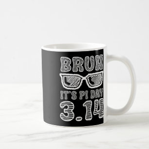 Bruh Pi Tag 3.14 Pi Symbol Funny Pi Day Teachers m Kaffeetasse
