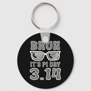 Bruh Pi Tag 3.14 Pi Symbol Funny Pi Day Teachers m Schlüsselanhänger