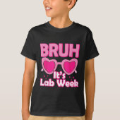 Bruh Pink Labrador Week 2024 Medical Labrador Scie T-Shirt (Vorderseite)
