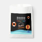 Bruh Pool Party Birthday Geschenktütchen (Vorderseite)