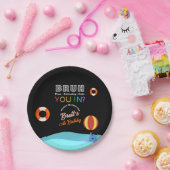 Bruh Pool Party Birthday  Pappteller (Party)