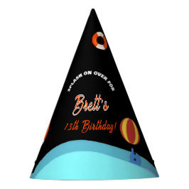 Bruh Pool Party Birthday Partyhütchen