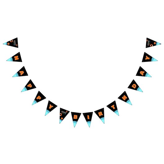 Bruh Pool Party Birthday Wimpelkette (Alle)