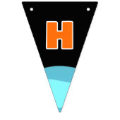 Bruh Pool Party Birthday Wimpelkette (Zweite Fahne)