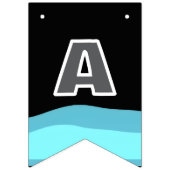 Bruh Pool Party Birthday Wimpelkette (Dritte Fahne)