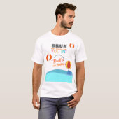 Bruh Pool Party Geburtstag Eltern T-Shirt (Vorne ganz)