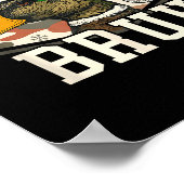 Bruh Santa Duck Hunting Camo Hat Men Women Kids Xm Poster (Ecke)