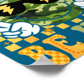 Bruh Sei Nett Insrationaler Junge Camo Freundlichk Poster (Ecke)