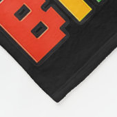 Bruh sein Geburtstagskapitän Blockbrick Me Fleecedecke (Ecke)