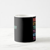 Bruh sein Testtag Testen Tag Lehrer Kind Kaffeetasse (Mittel)
