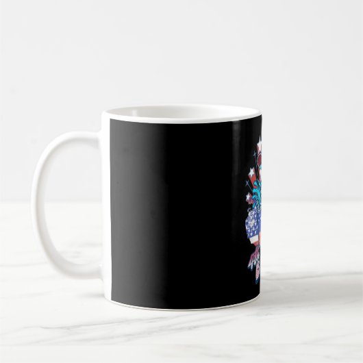 Bruh Shark 4. Juli Kaffeetasse (Links)