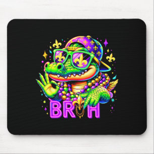 Bruh Six Seven 67 Mardi Gras Lustig 6 7 Meme Für M Mousepad