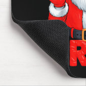 Bruh Six Seven 67 Meme 6 7 Elf Santa Christmas Mousepad (Ecke)