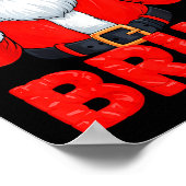 Bruh Six Seven 67 Meme 6 7 Elf Santa Christmas Poster (Ecke)
