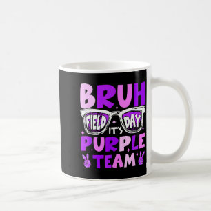 Bruh Sportfest lila Team lasst die Spiele beginnen Kaffeetasse
