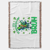 Bruh St. Patrick's Day Decke (Vorderseite Vertikal)