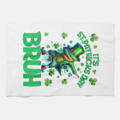 Bruh St. Patrick's Day Geschirrtuch (Horizontal)