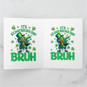 Bruh St. Patrick's Day Karte (Innenseite)