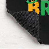 Bruh St. Patricks Day Shirt Kinder Jugendliche Jun Mousepad (Ecke)