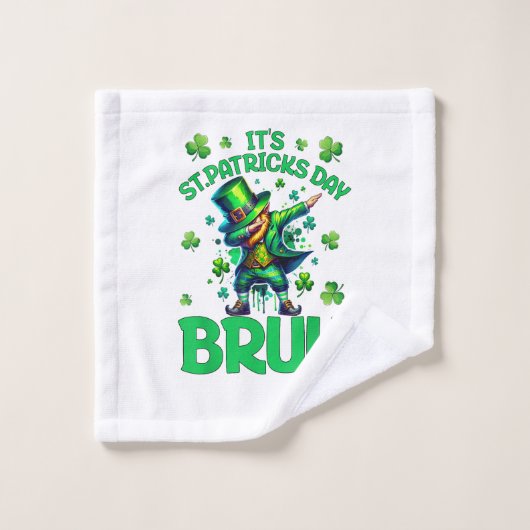 Bruh St. Patricks Tag Waschlappen (Waschlappen)