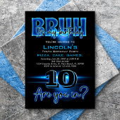 Bruh Teen Boy Birthday Einladung
