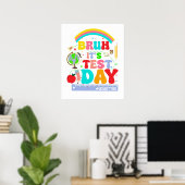 bruh Testtag Poster (Heimbüro)