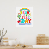 bruh Testtag Poster (Küche)