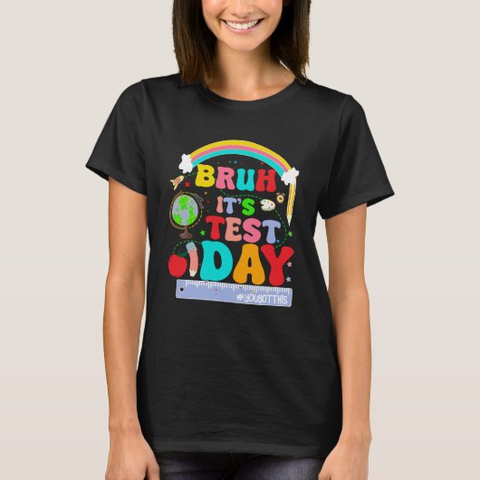 Bruh-Testtag T-Shirt (Vorderseite)