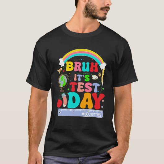 bruh Testtag T-Shirt (Vorderseite)