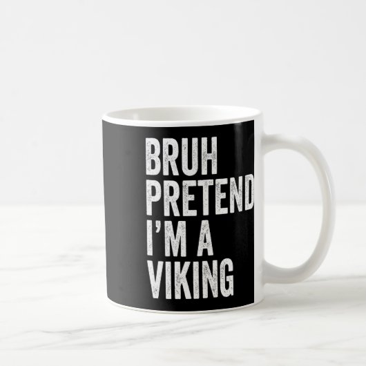 Bruh tut so, als wäre ich ein Wikinger-Matching-Ko Kaffeetasse (Rechts)
