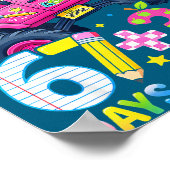 Bruh überlebte 67 33 Tage Schuljungenkinder 100. Poster (Ecke)