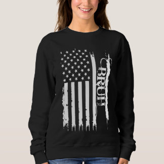 Bruh United Staaten erschüttert US-Flagge Sweatshirt