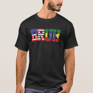 Bruh USA Äthiopien Country Flag American Ethiopian T-Shirt