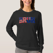 Bruh USA Neuseeland Country Flag American New Zea T-Shirt (Vorderseite)