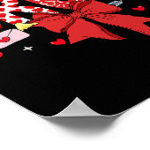 Bruh Valentinstag Cupid Meme Coquette Bogen Bruder Poster (Ecke)