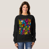 Bruh We Back 1st Graders First Grade Teachers Back Sweatshirt (Vorne ganz)