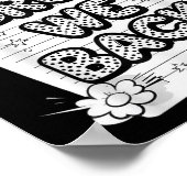 Bruh We Back 5th Grade Funny Zurück zur Schule Kin Poster (Ecke)