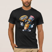 Bruh We Back, Back To School Teacher T-Shirt (Vorderseite)