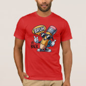 Bruh We Back, Back To School Teacher T-Shirt (Vorderseite)