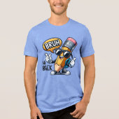 Bruh We Back, Back To School Teacher Tri-Blend Shirt (Vorderseite)