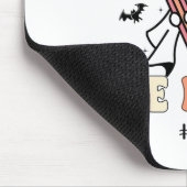 Bruh We Ck Doachers First Day of School Ghost Hall Mousepad (Ecke)