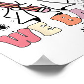 Bruh We Ck Doachers First Day of School Ghost Hall Poster (Ecke)