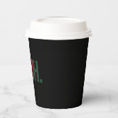 Bruh Weihnachtsgeschenke für ihn Ihre Mama Vater B Pappbecher (Links)